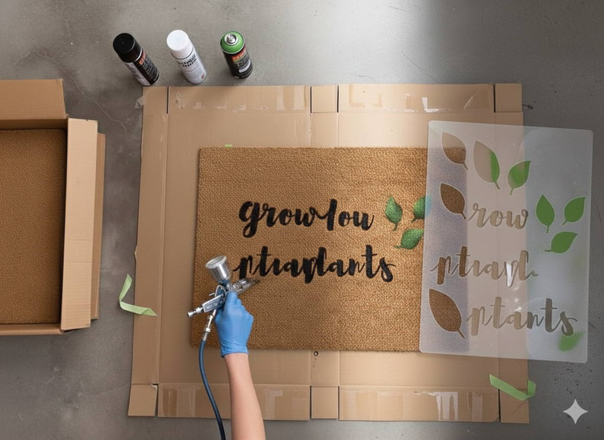 Stenciling, finishing & packing